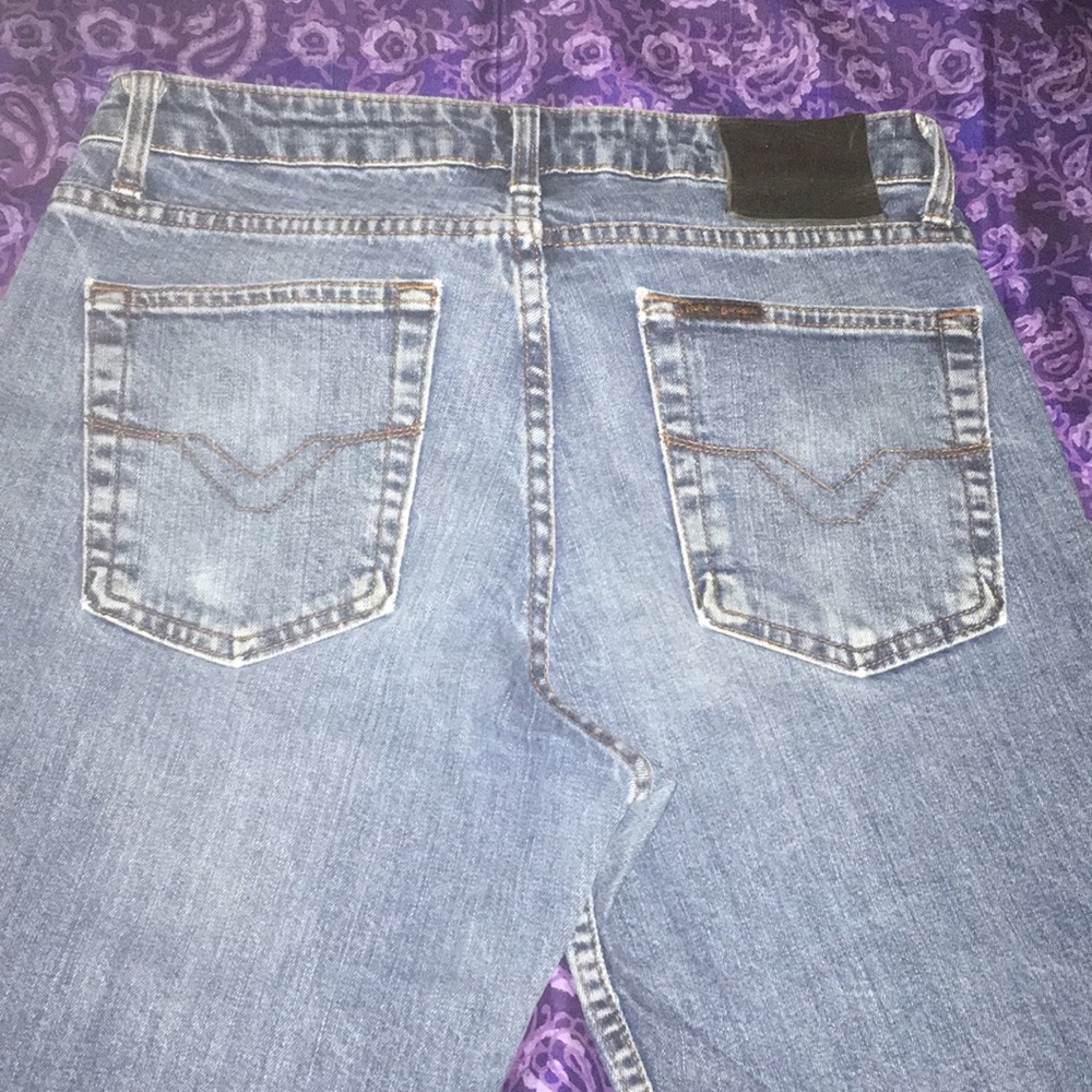 HARLEY DAVIDSON WOMENS BLUE JEANS